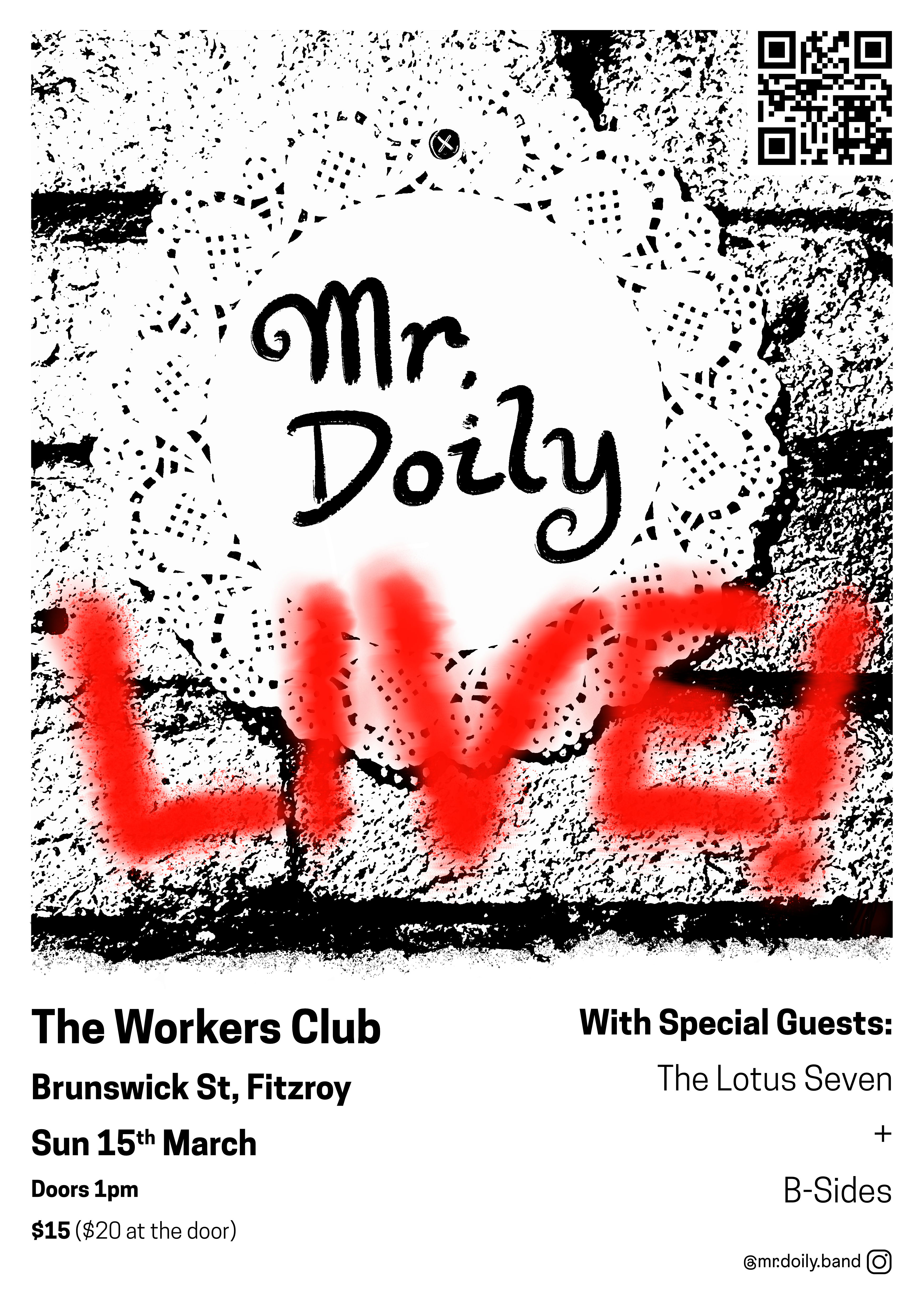 Workers Club 15/03/2026 Poster
