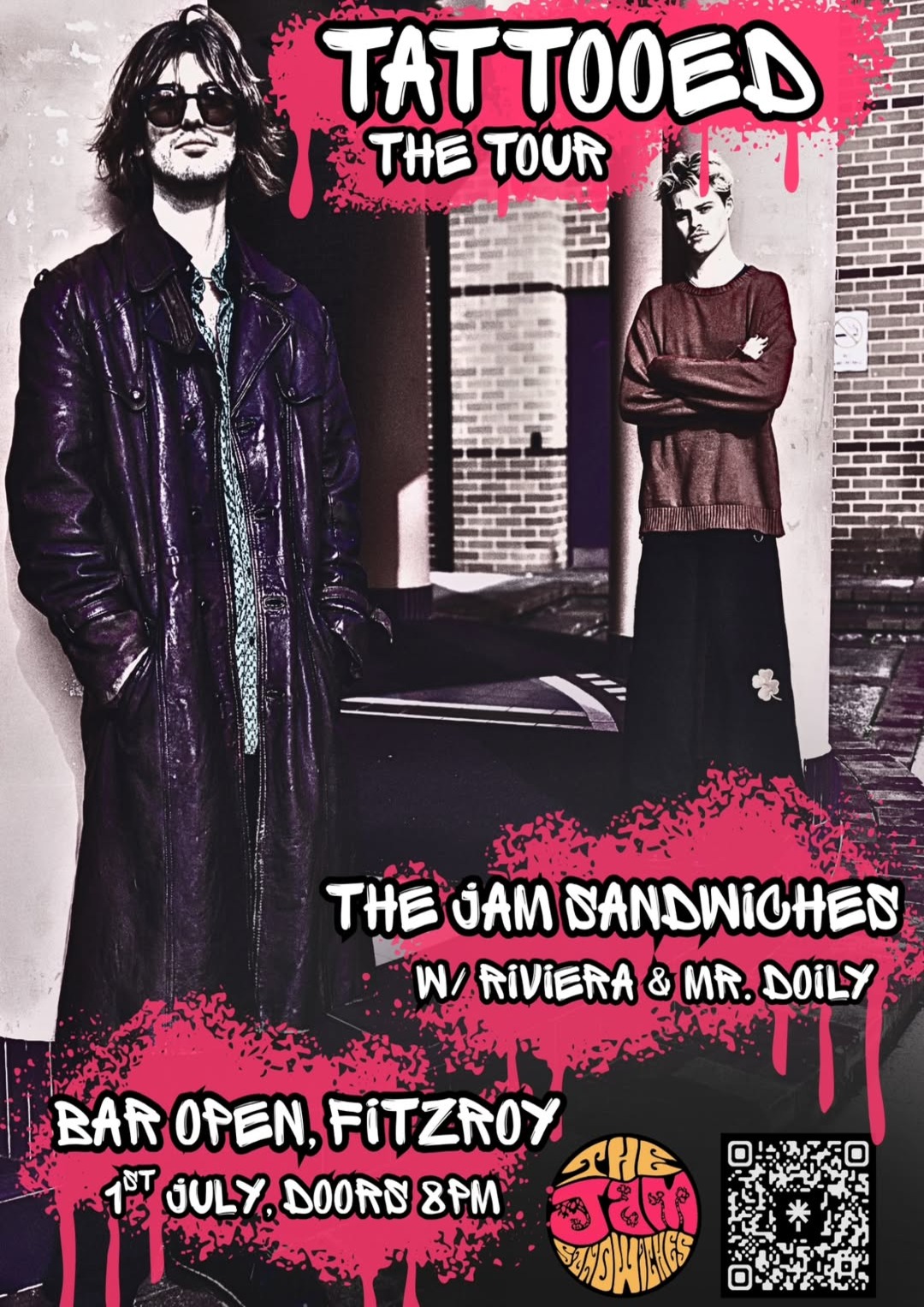 Jam Sandwiches 01/07/2026 Poster